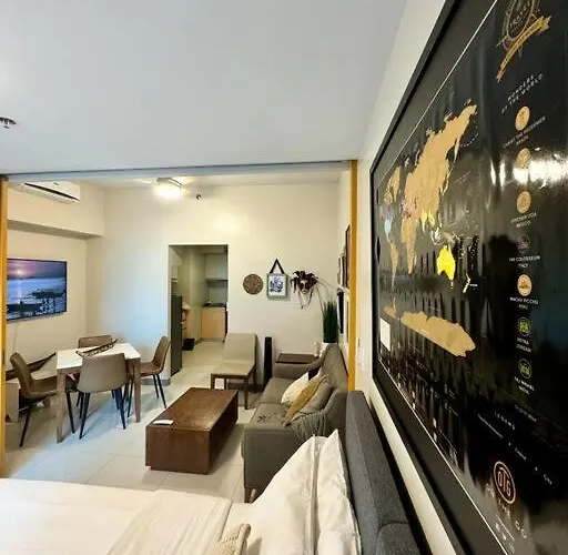 公寓 Bgc 1br Unit Linked To Uptown Mall With Own Parking *